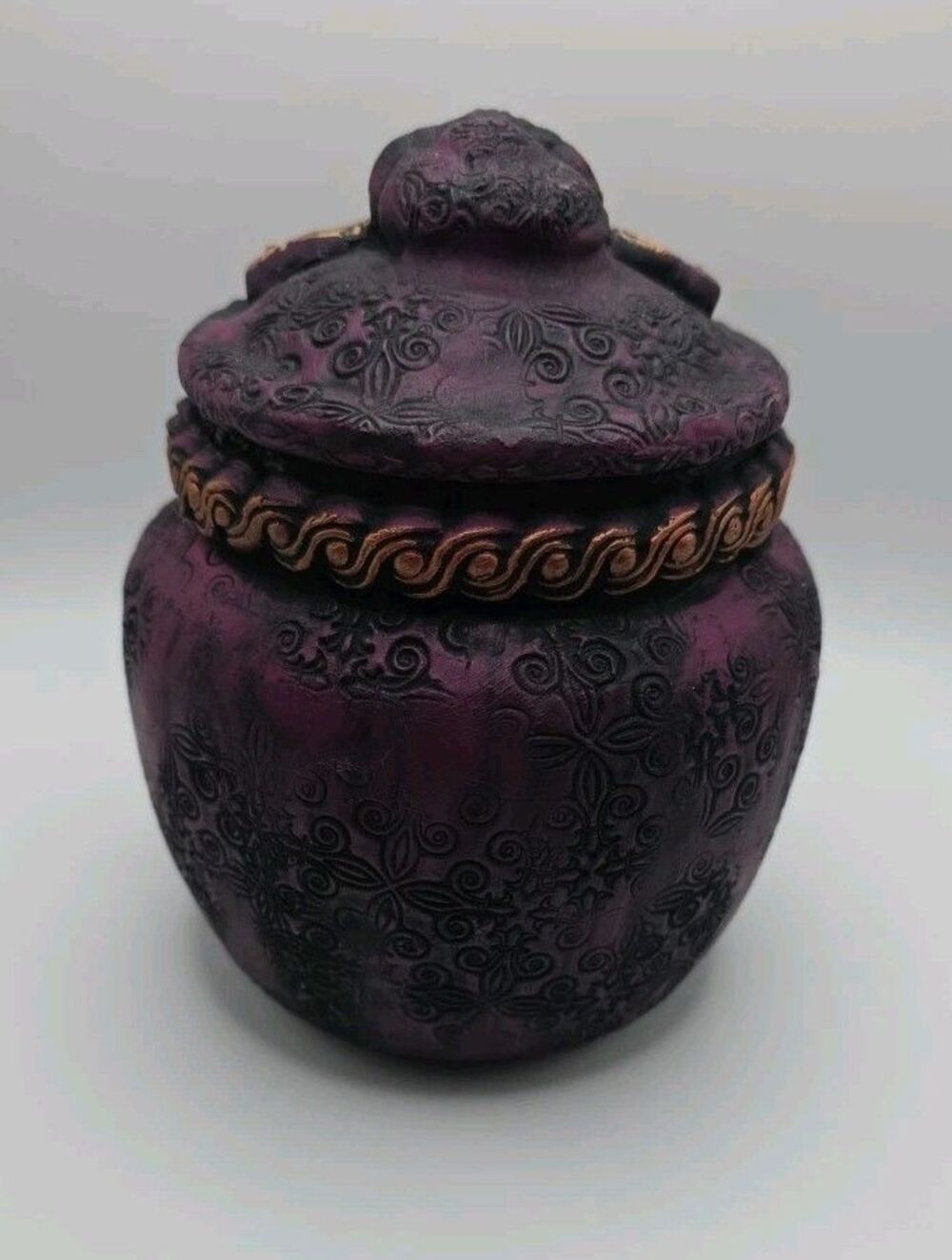 Cheshire Cat Apothecary Jar Alice In Wonderland Jar Art Handmade - Picture 5 of 11